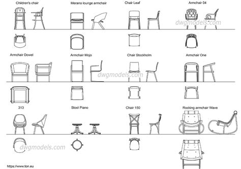 16 Cool Chair Top View Cad Block Free Download For Beach Cafe Office
