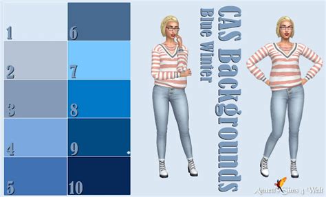 Cas Backgrounds Blue Winter Uni At Annetts Sims 4 Welt Sims 4 Updates