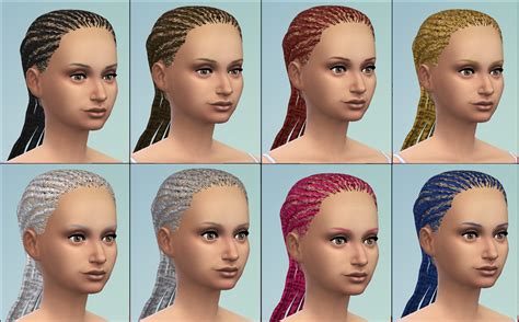 Mod The Sims S2 Female Dreadlocks Unisex Conversion