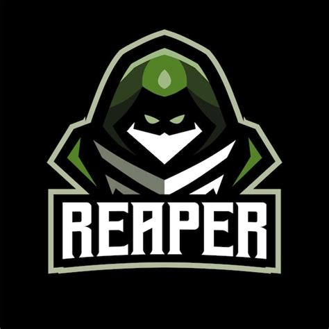 Premium Vector Esport Logo Rage Grim Reaper