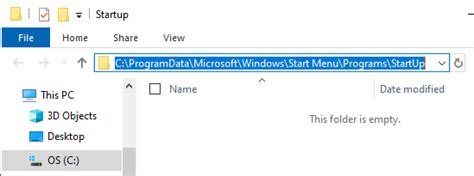 How To Access Startup Folder Location In Windows 10