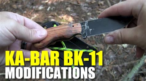 Joined aug 3, 2013 messages 592. KA-BAR BK-11 Mods | Avoiding Chores
