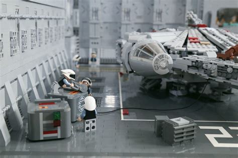 Lego Star Wars Rebel Hangar Opening Some Imperial Supplies A Photo