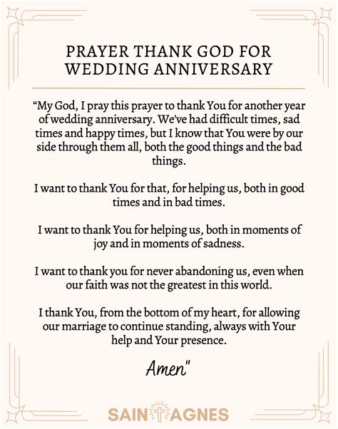 7 Prayers For Wedding Anniversary First 5th 25th And 50th
