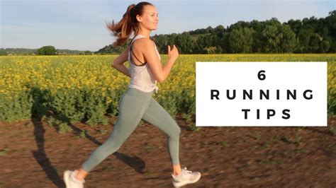 6 Running Tips And Advice Youtube