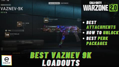 Warzone Best Vaznev K Loadouts Tips Exputer