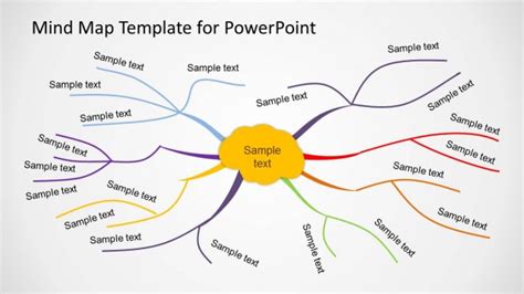 Mind Map Templates For Powerpoint And Slides For Presentations