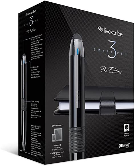 Livescribe 3 Smartpen Pro Edition For Android And Ios Tablets And