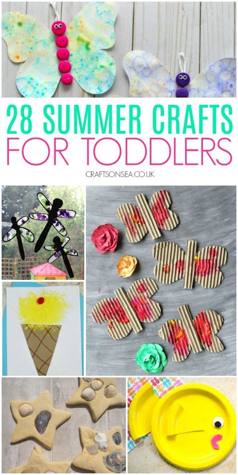 30 Easy Summer Crafts For Toddlers Summer Crafts For Toddlers