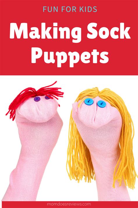Fun For Kids At Home Turning Socks Into Puppets Mom Does Reviews