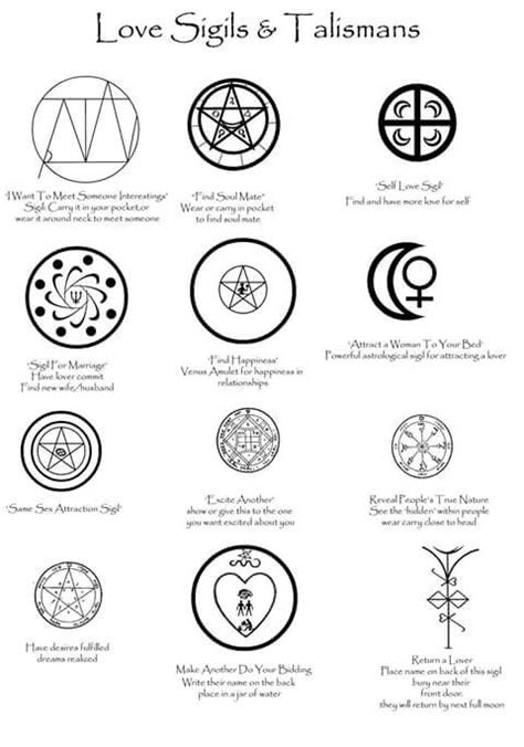 love ~ magic symbols enochian transmutation circle