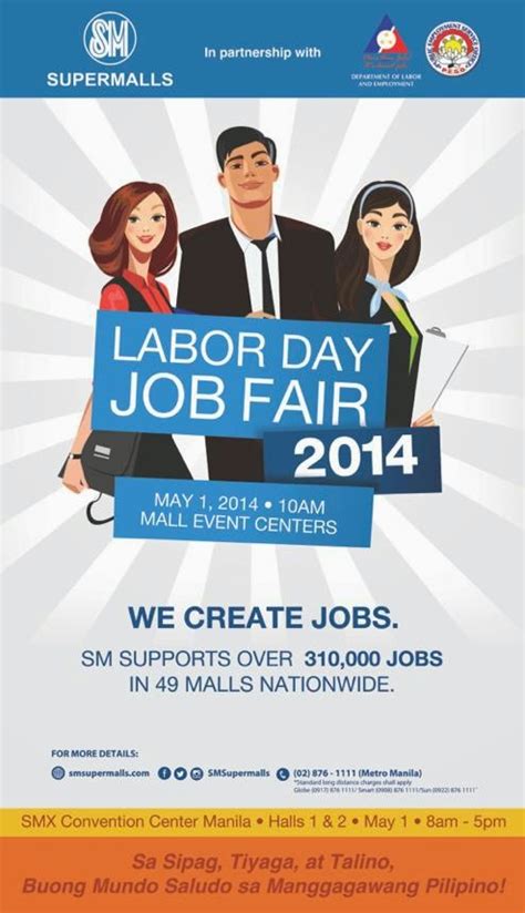 Nationwide Labor Day Job Fair At Sm Supermalls It S Me Gracee