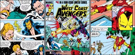The Brown Bag West Coast Avengers 4 Marvel Comics