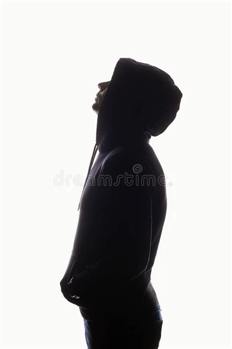 Man In Hood Boy In A Hooded Sweatshirt Stock Image Image Of Criminal