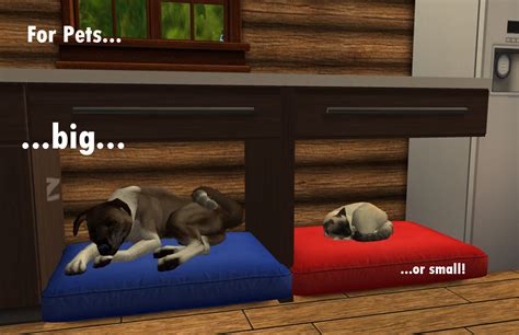 Mod The Sims Under Counter Pet Bed