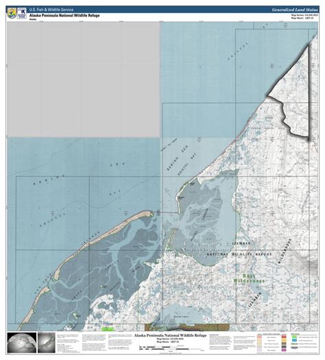 Alaska Peninsula Nwr Akp 25 25 Of 35 Map By Us Fish And Wildlife