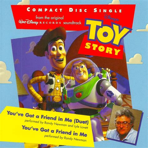 Cover versions featured in the first three toy story films include a duet with newman and lyle lovett in toy story; Randy Newman - You've Got A Friend In Me (CD, Single ...