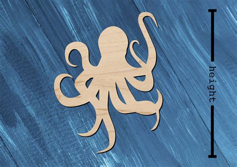 Octopus Cut Outs Etsy