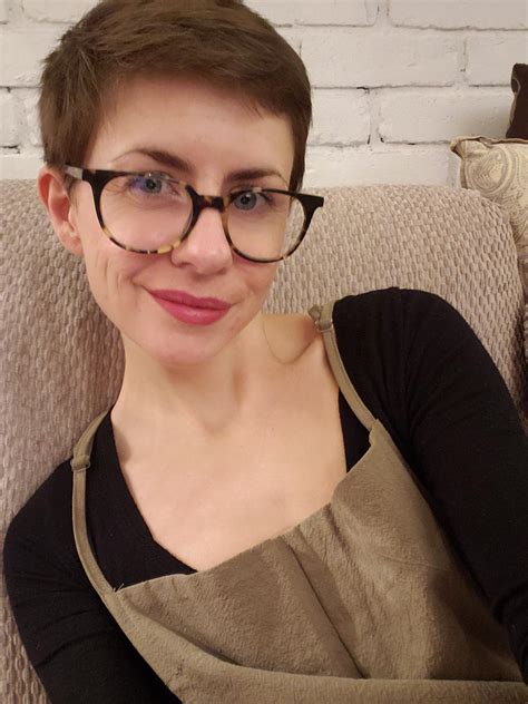 Happy Nye From This Newly Short Haired Cutie In Her Xmas Dungarees Rshorthairedhotties