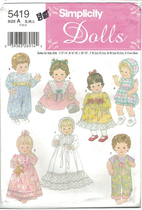 Patterns For Baby Doll Clothes Free Patterns