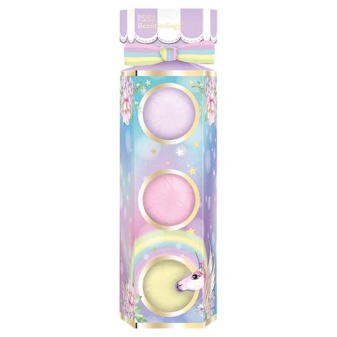 Bandh Beauticology Unicorn 3 Bath Fizzers Set Tesco Groceries