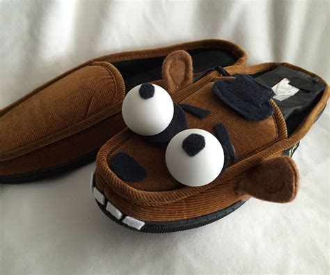 fnaf freddy fazbear light  slippers