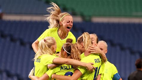 Sweden Doubles Up Australia Stays Perfect In Womens Soccer Nbc Olympics