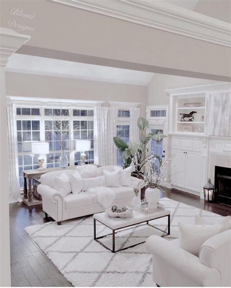 Bright White Home Of Deborah Blount Summer Adams White Living Room