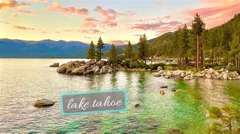 California Nevada Lake Tahoe 2020 Montage Youtube