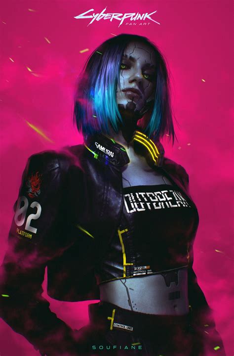 Fille Cyberpunk Caractère Cyberpunk Idées De Personnage Photographie