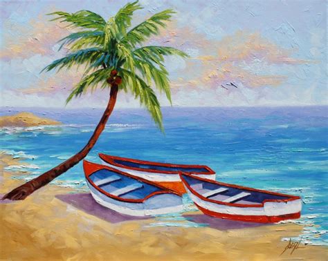 Easy Beach Painting Images Galleries