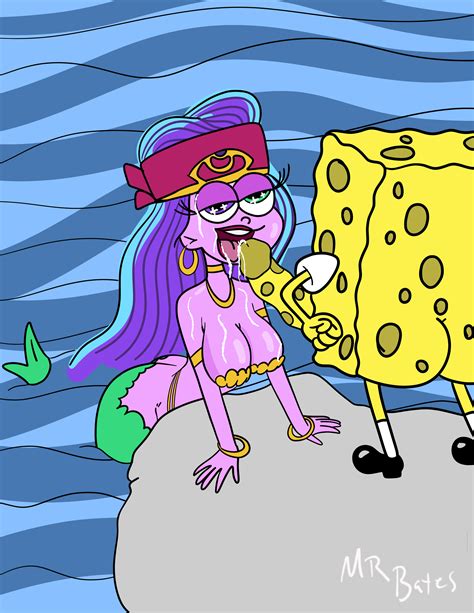 Rule 34 Big Breasts Cum On Breasts Cum On Face Madame Kassandra Mermaid Smooth Skin Spongebob