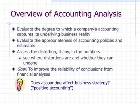 Ppt Overview Of Accounting Analysis Powerpoint Presentation Free