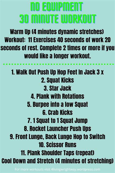 30 Minute Hiit Workout