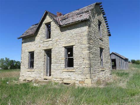 Old Stone House Randolph Kansas Built In 1870 As Seen F Flickr