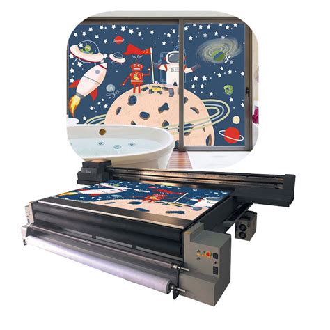 Ntek 3.2m Flex Banner Printing Machine UV Hybrid Printer - China Flex gambar png