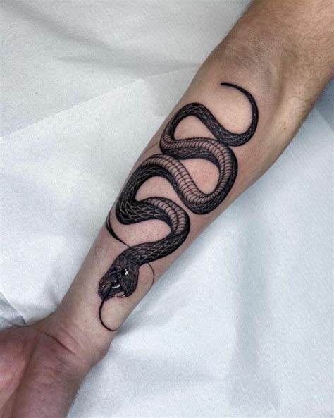 Serpents Of Ink Snake Tattoo Ideas For Men With Symbolism And Style