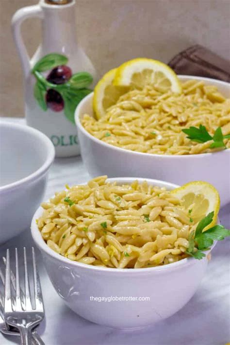 Parmesan Lemon Orzo The Gay Globetrotter