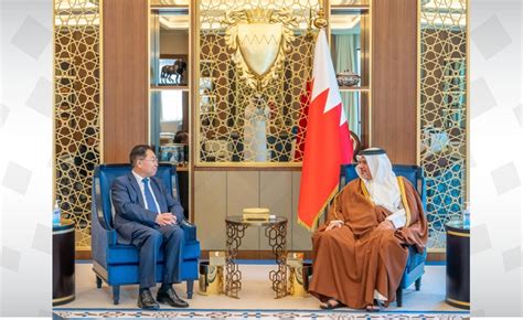 Hrh The Crown Prince And Prime Minister Meets With The Chairman Of China National Pharmaceutical