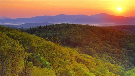 Image Detail For Sunrise Near Grandfather Mountain Blue