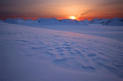Sunrise Over Kenai Fjords National Park Kenai Peninsula In Southern