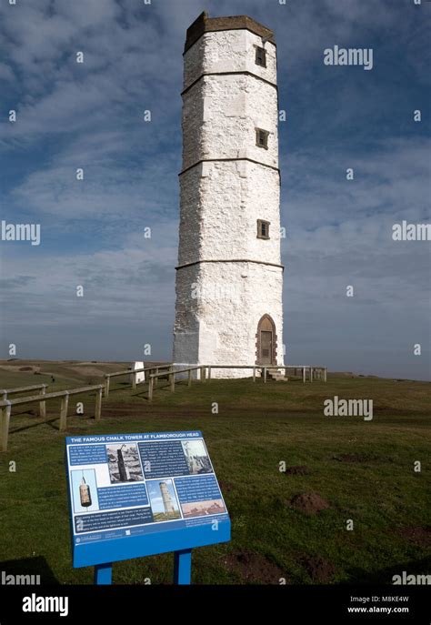 Chalk Tower Former Lighthouse And Oldest In The Uk At Flamborough