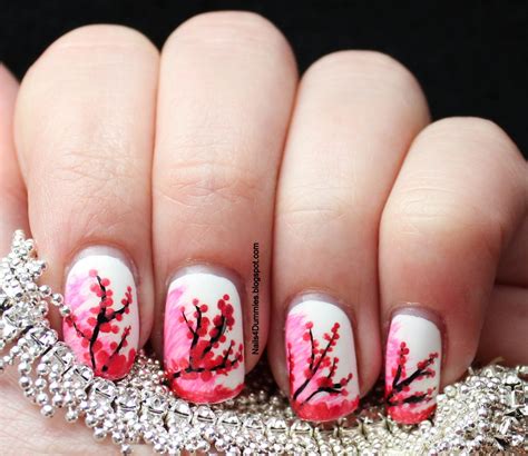 Nails 4 Dummies Cherry Blossom Nails