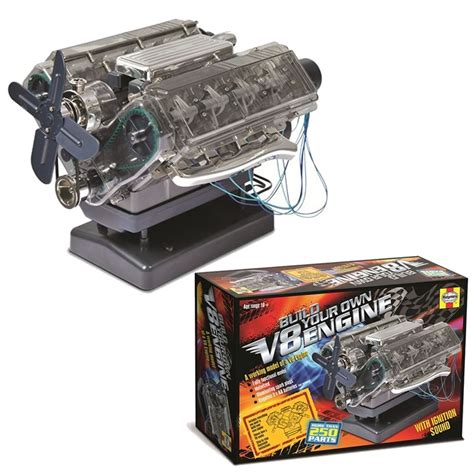 New Build Your Own Haynes Internal Combustion V8 Engine Model Kit Ebay
