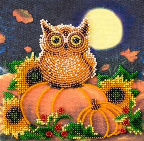 Bead Embroidery for Beginners// Bead Embroidery Kit// Small | Etsy