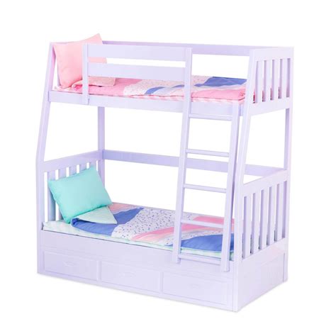 Our Generation Bunk Beds For 18 Dolls Lilac Dream Bunks Dreamxd