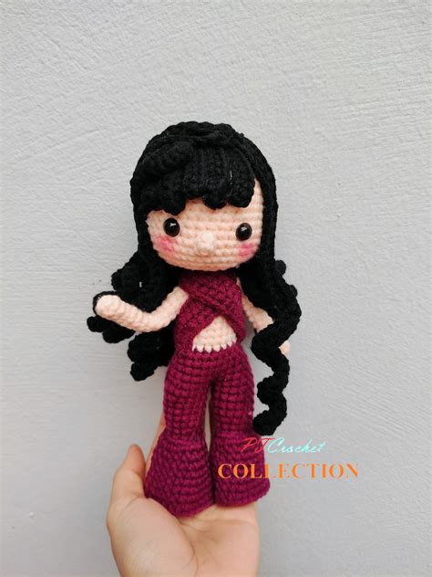 Selena Quintanilla Crochet Doll Selena Quintanilla Plush Selena Quintanilla Fan Collectibles