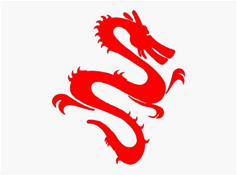 Simple Chinese Dragon Logo Clip Art Library