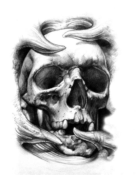 Schädel Skull Tattoos Skull Tattoo Design Evil Skull Tattoo