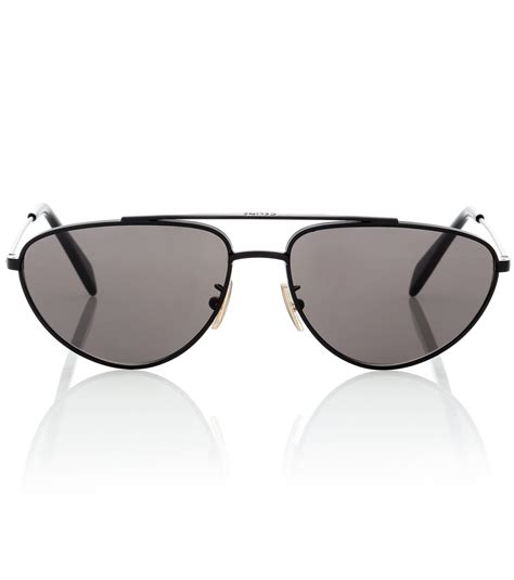 Celine Aviator Sunglasses In Black Lyst